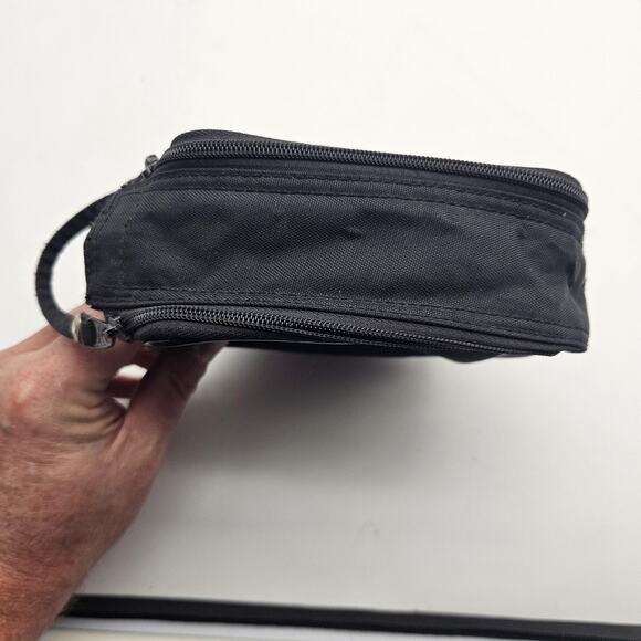 LEBO Camera Case Bag Black Nylon Belt Loop D-Rings Zipper Pocket Compact Carry - Picture 2 of 6